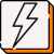 Lightning bolt flash icon